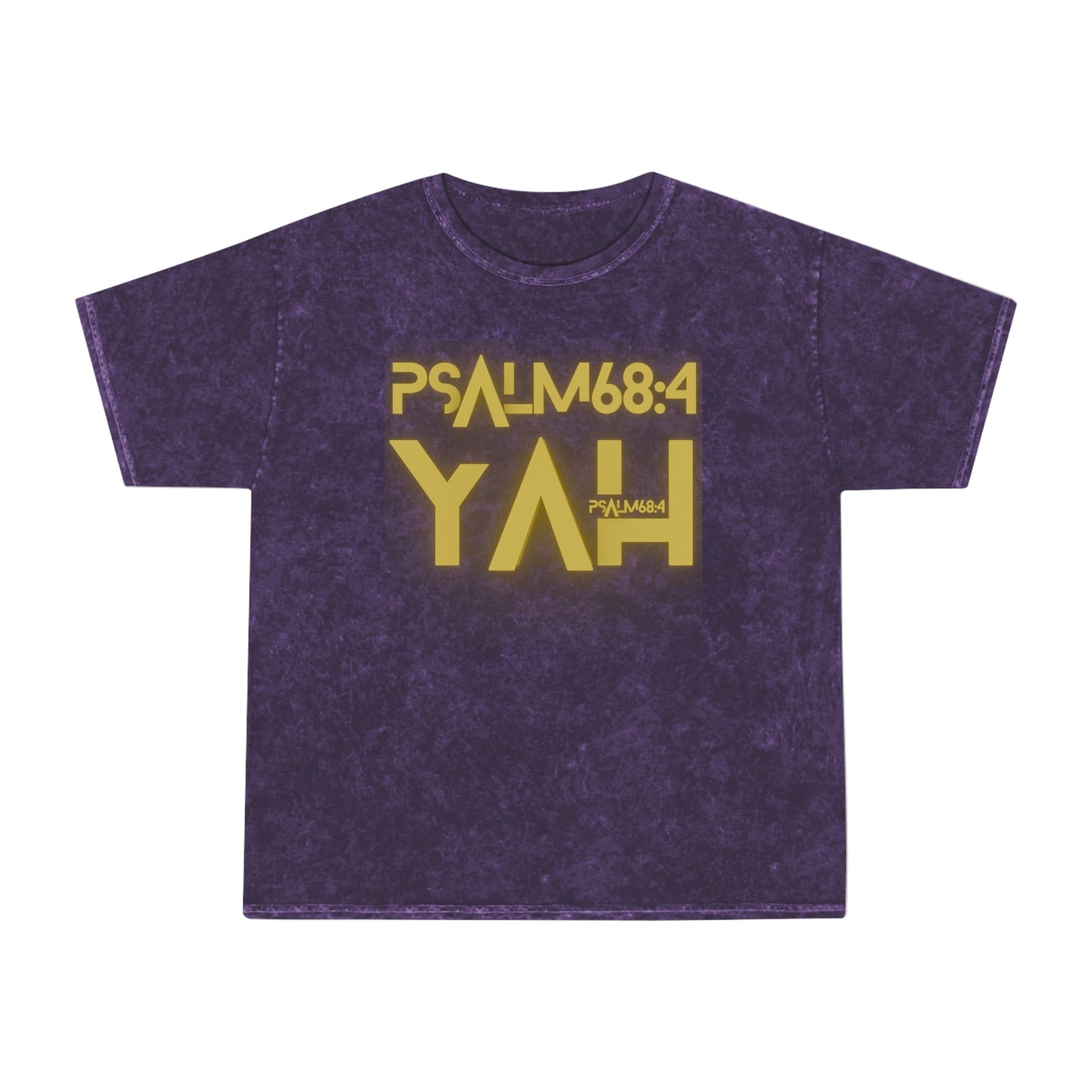 Alpha Yah 'Psalm 68:4' Mineral Wash T-Shirt