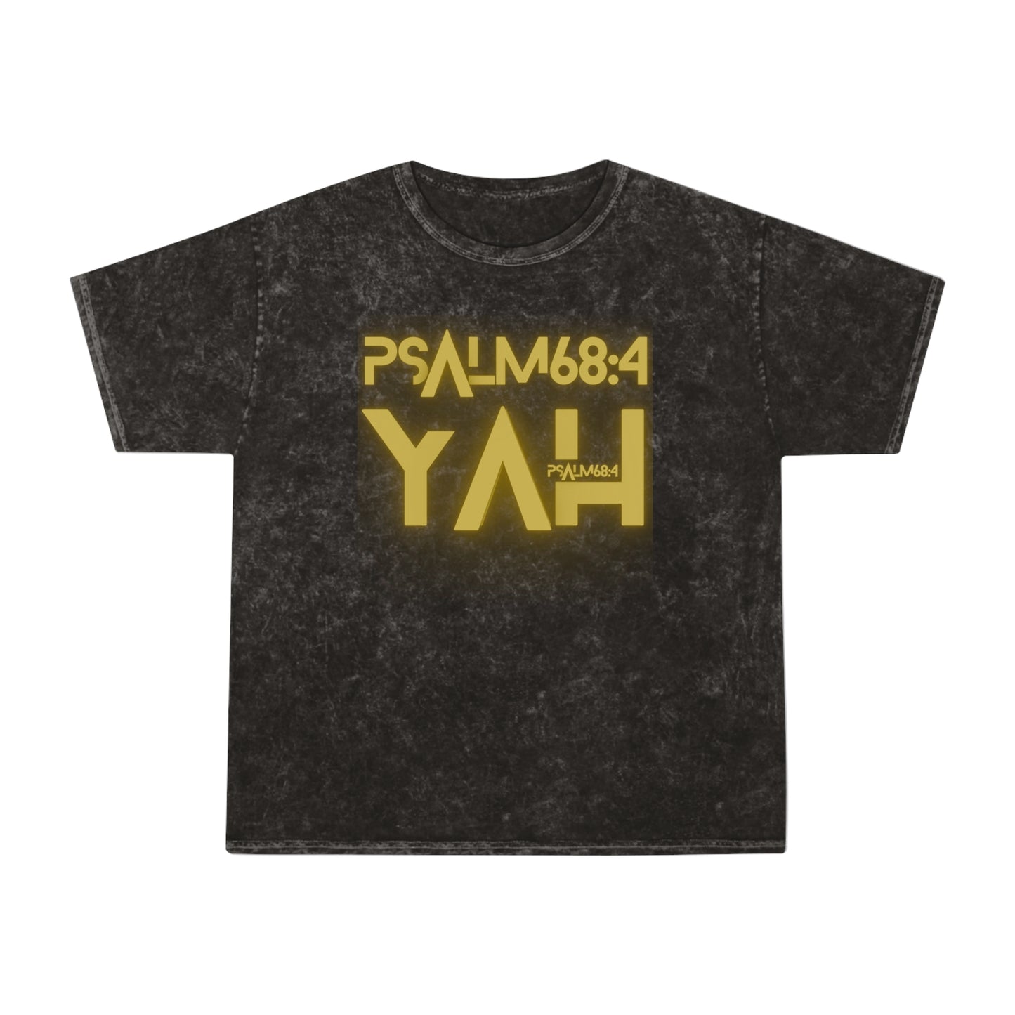 Alpha Yah 'Psalm 68:4' Mineral Wash T-Shirt