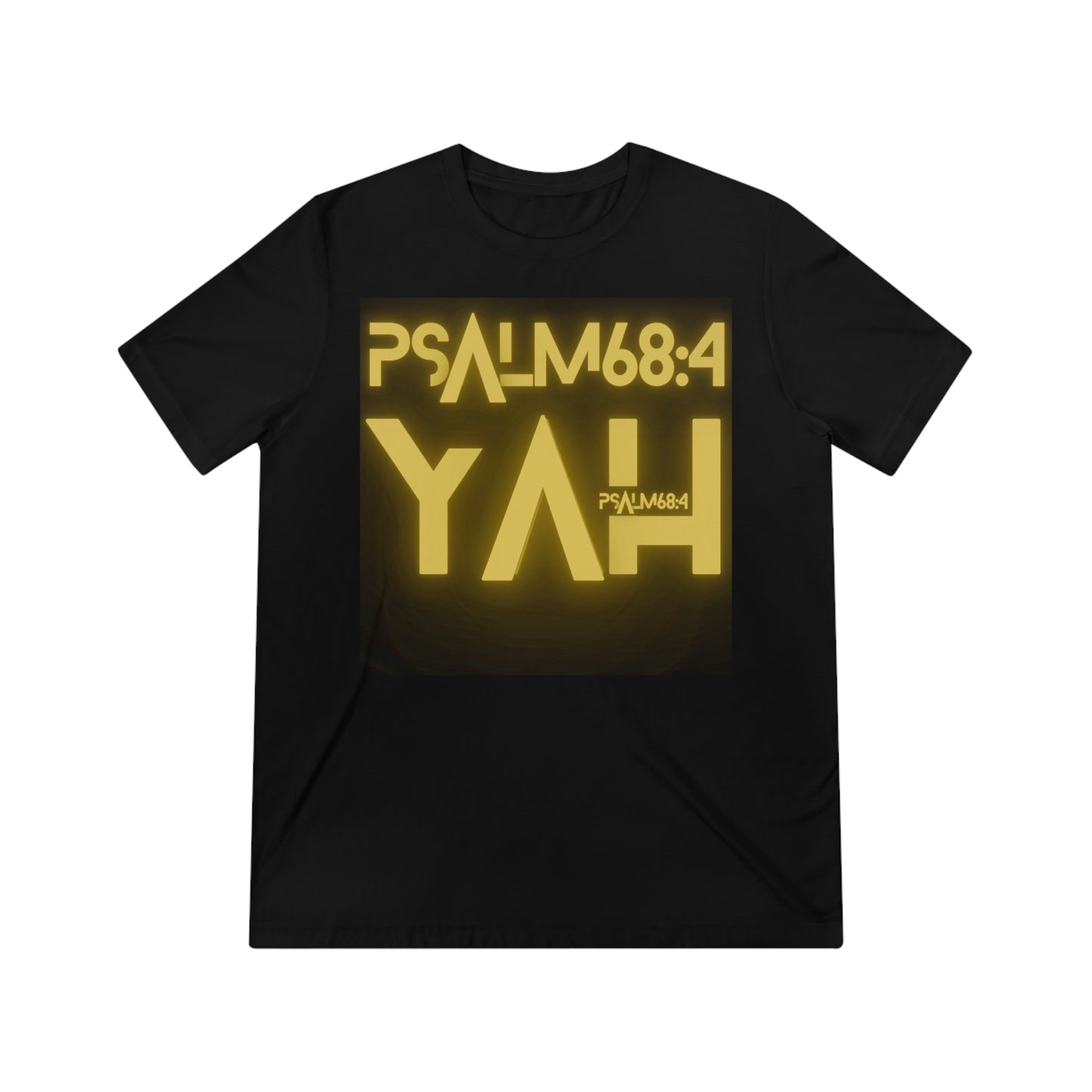 Alpha Yah 'Psalm 68:4' Triblend Tee