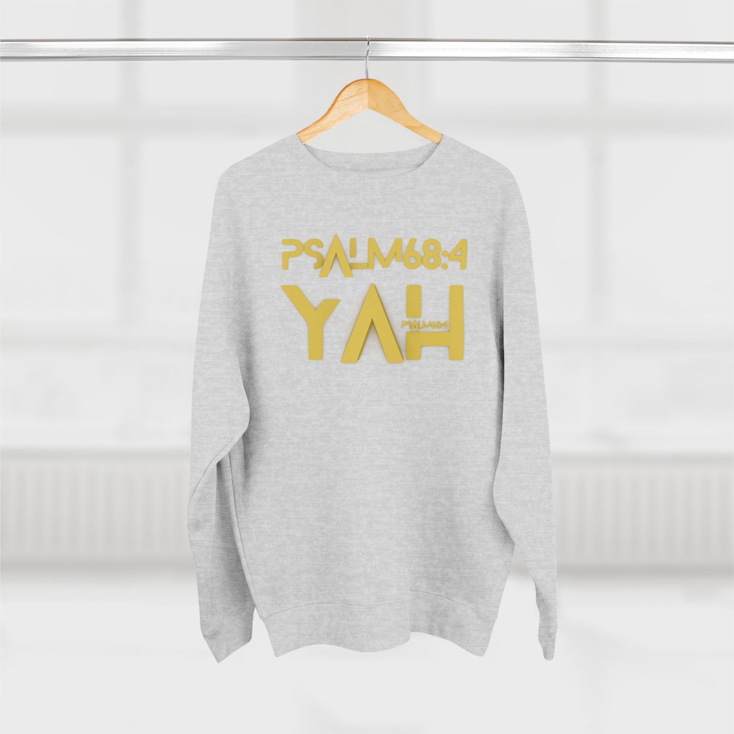 Alpha Yah Psalm 68 Crewneck Sweatshirt