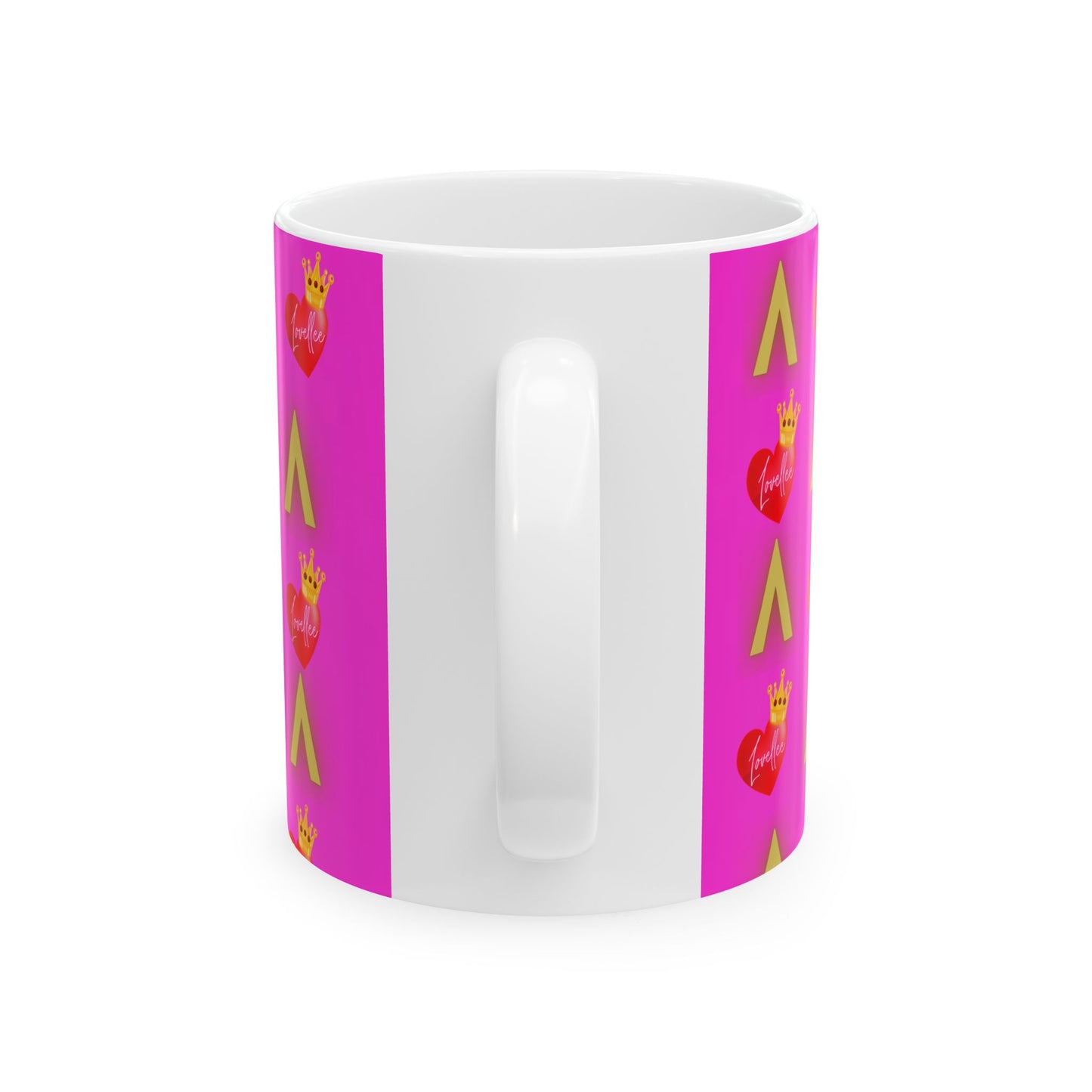 Alpha Lovellee 'Pretty In Pink' Coffee Mug