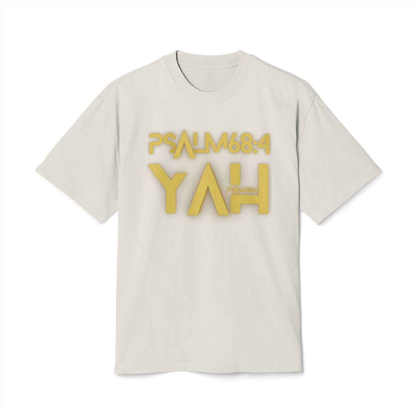 Alpha Yah 'Psalm 68:4' Heavy Faded Tee