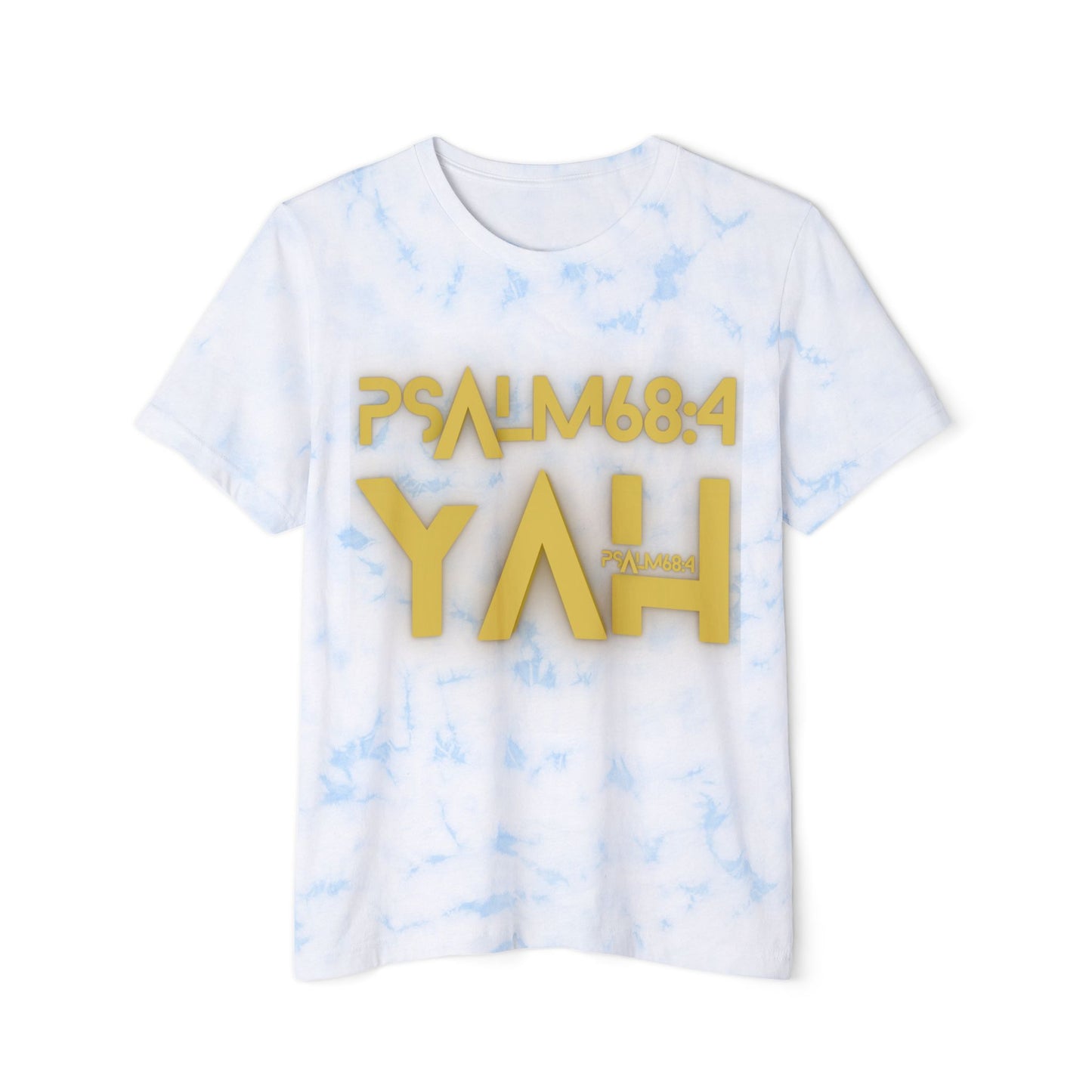 Alpha Yah 'Psalm 68:4' Fashion Tie-Dyed T-Shirt