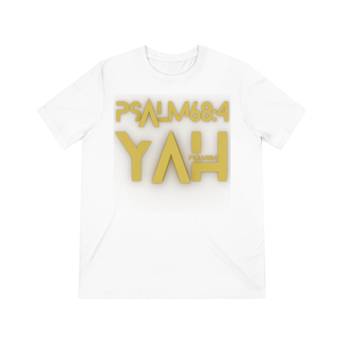 Alpha Yah 'Psalm 68:4' Triblend Tee