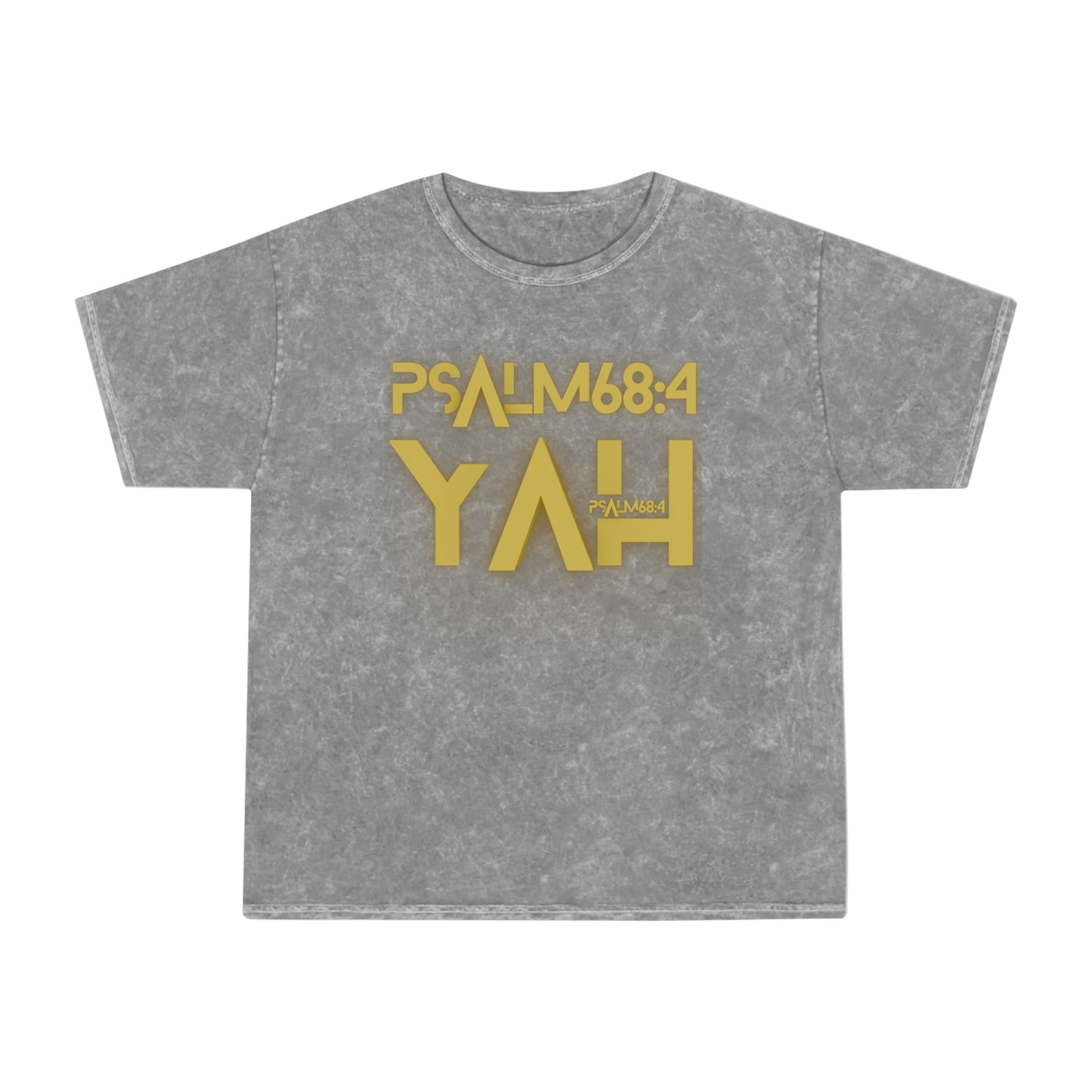 Alpha Yah 'Psalm 68:4' Mineral Wash T-Shirt