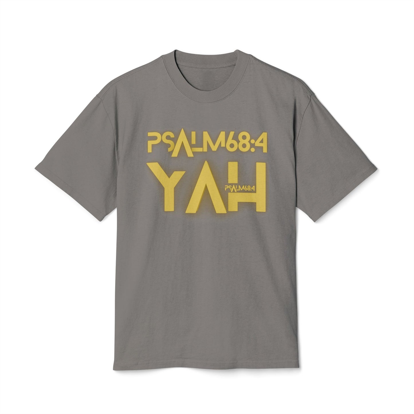 Alpha Yah 'Psalm 68:4' Heavy Faded Tee