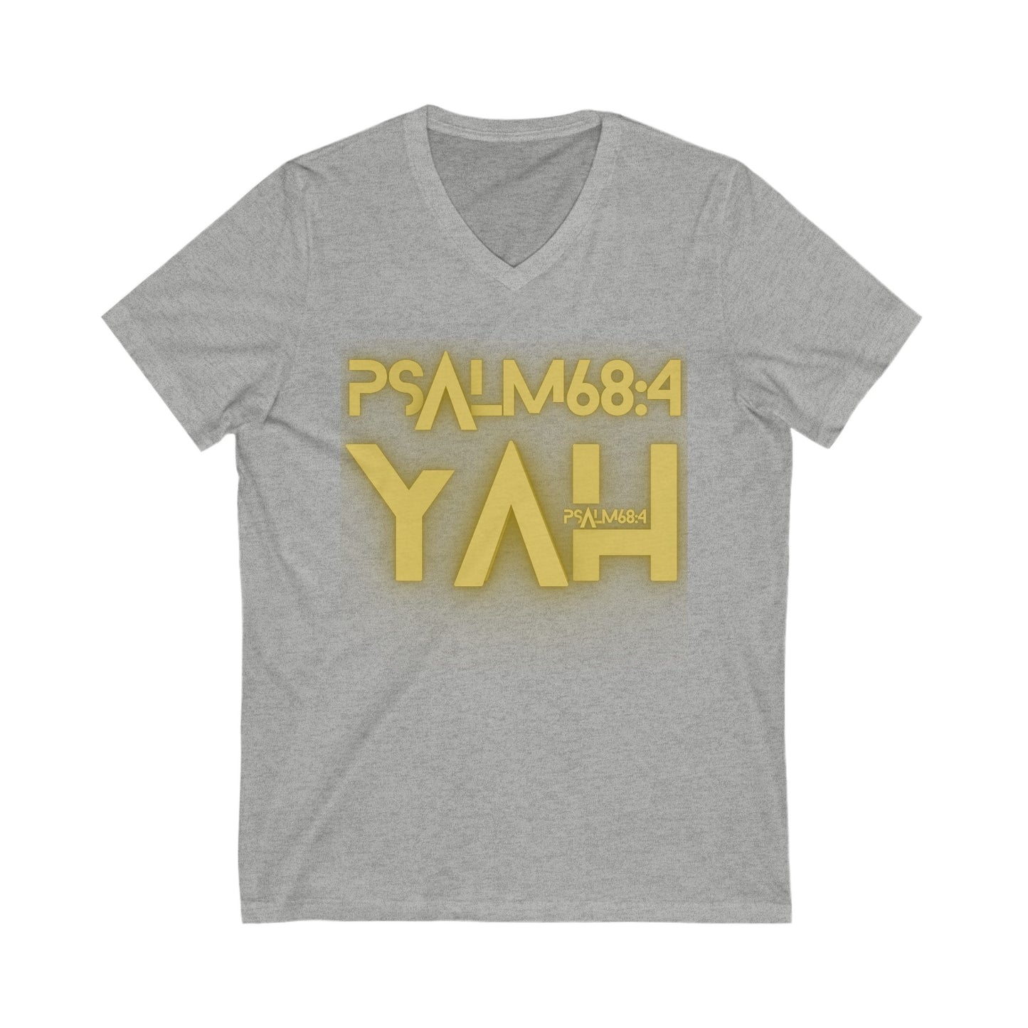 Alpha Yah 'Psalm 68:4' Jersey V-Neck Tee