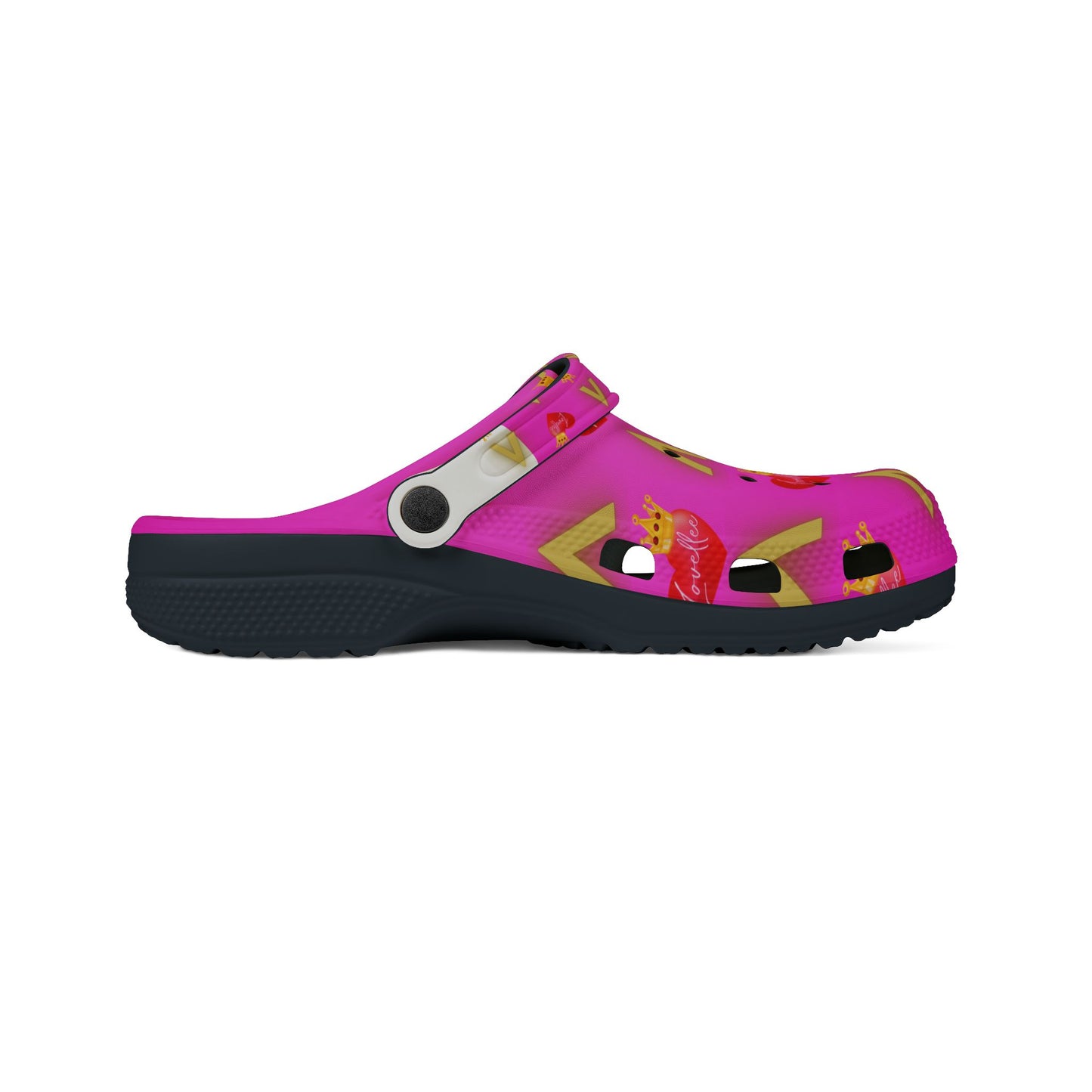 Alpha Lovellee 'Pretty In Pink' Royal Love Clogs