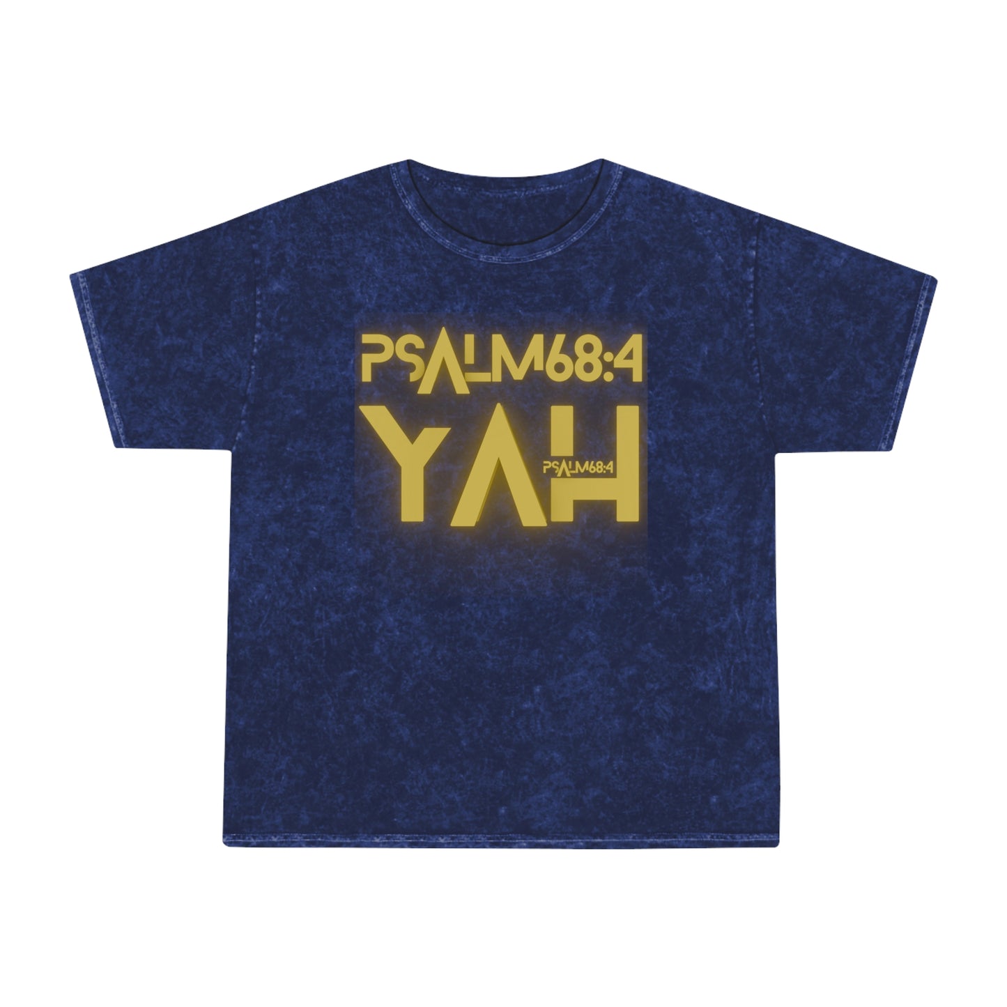 Alpha Yah 'Psalm 68:4' Mineral Wash T-Shirt