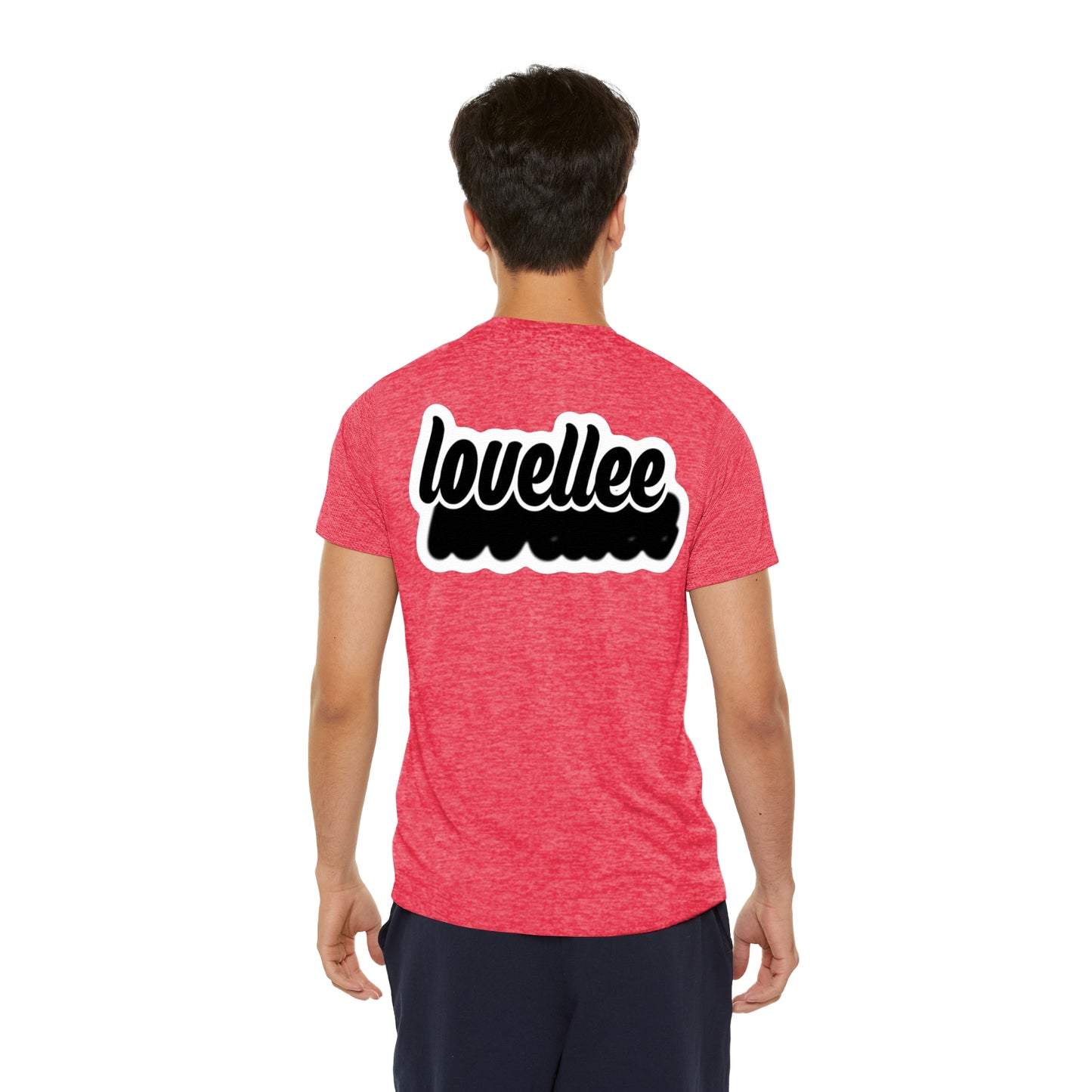 Lovellee Alpha Zidé Men's Sports T-shirt