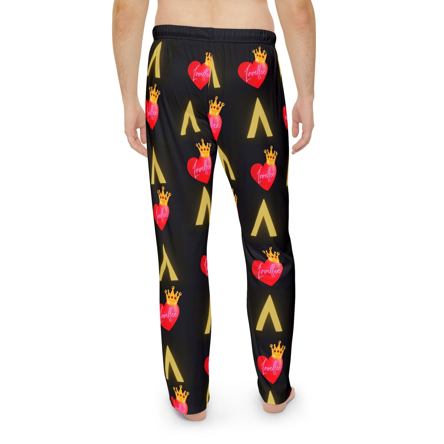 Alpha Lovellee 'Royal Love' Men's Pajama Pants