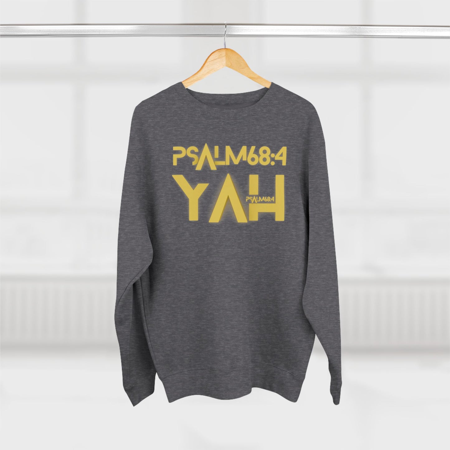 Alpha Yah Psalm 68 Crewneck Sweatshirt