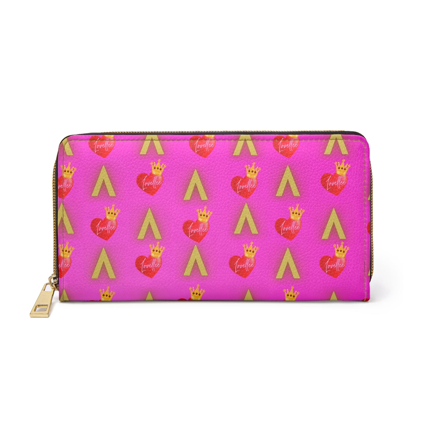 Alpha Lovellee 'Pretty In Pink' Royal Love Zipper Wallet