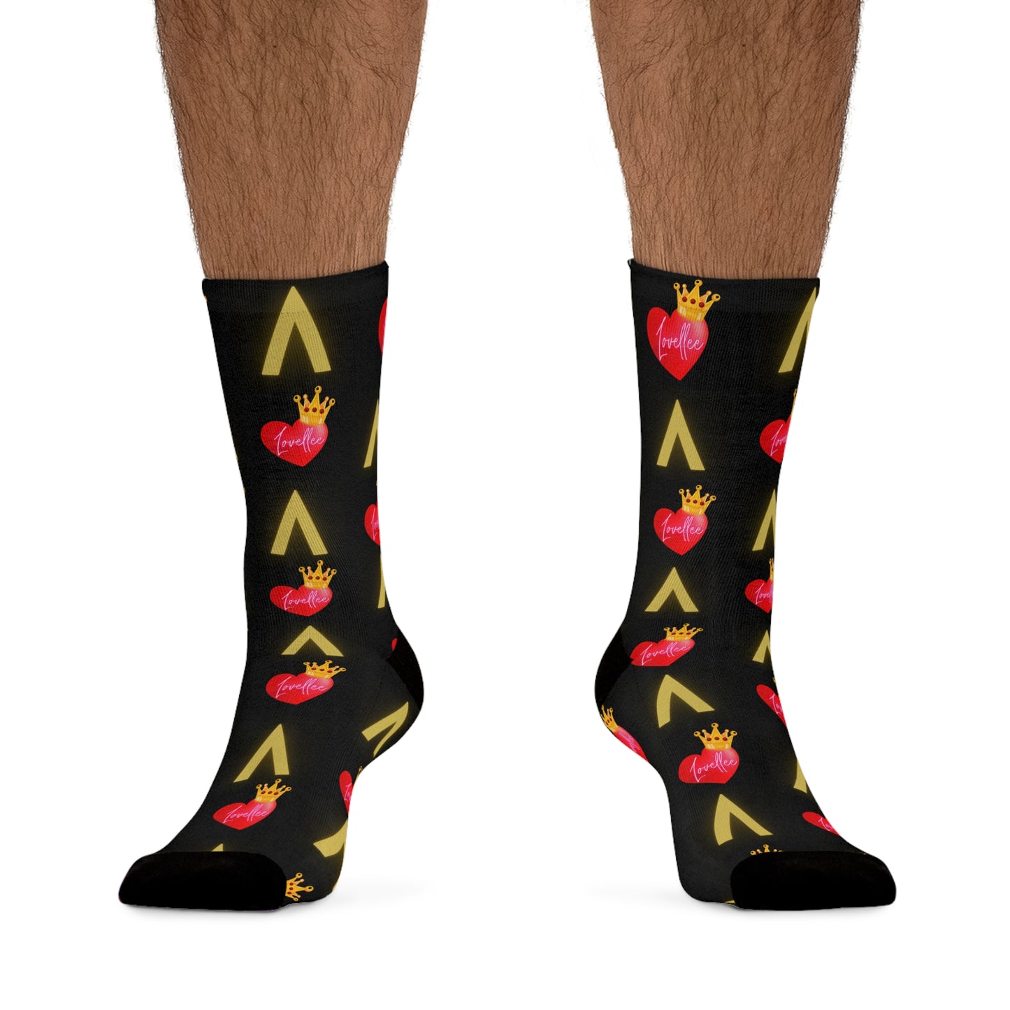 Alpha Lovellee Royal Love Poly Socks