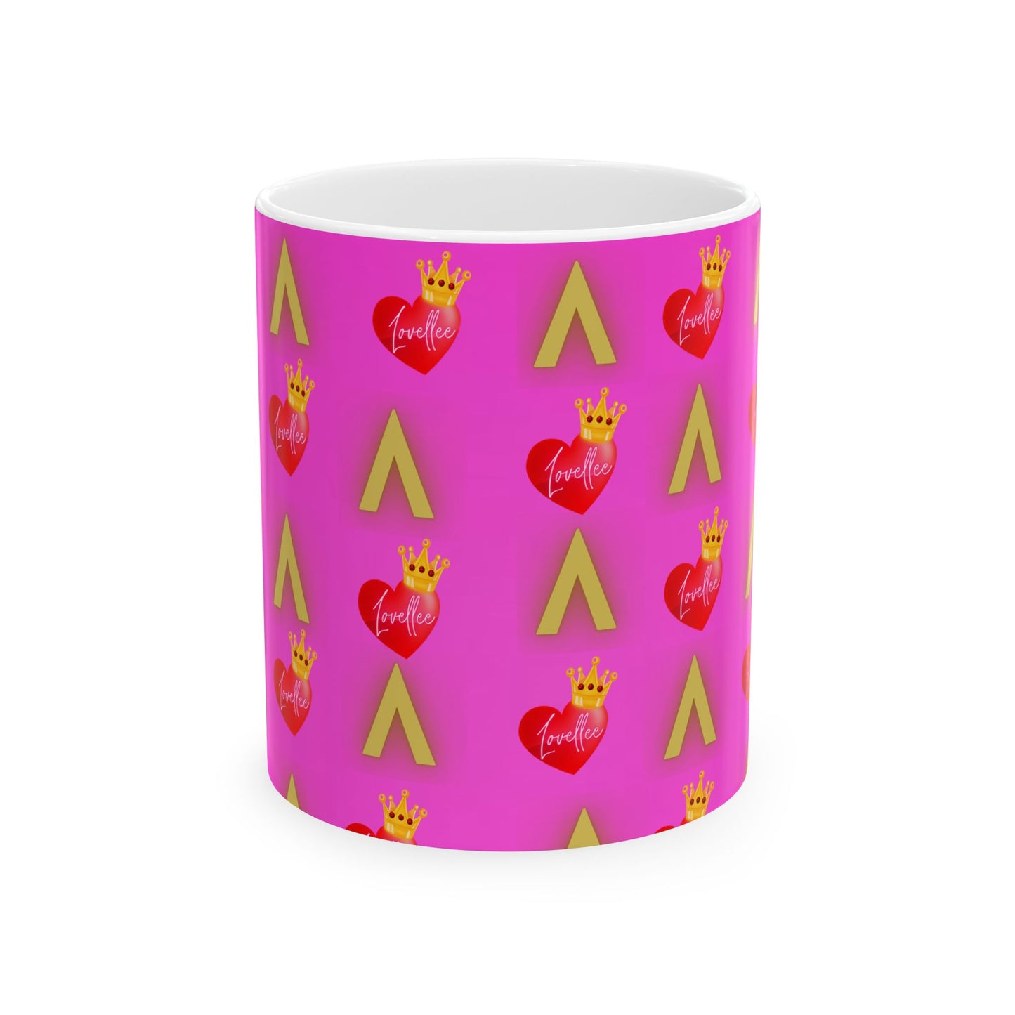 Alpha Lovellee 'Pretty In Pink' Coffee Mug