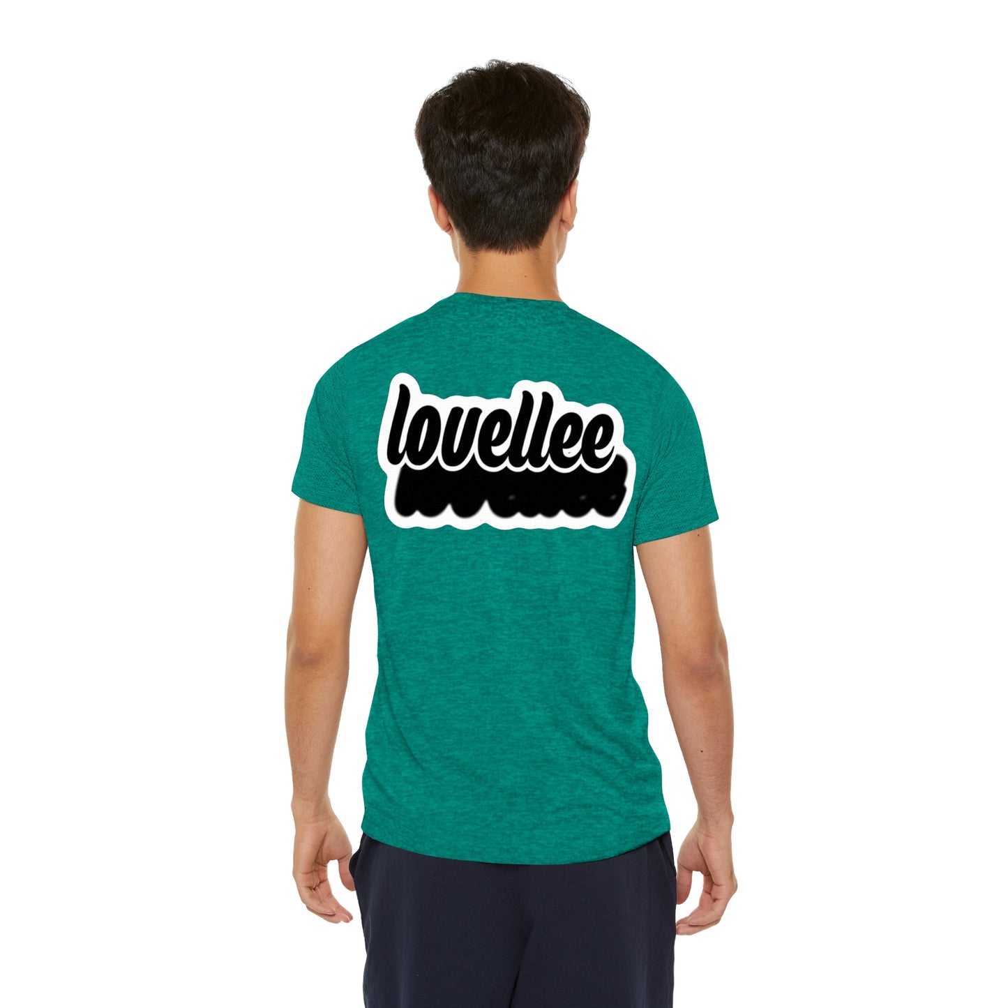 Lovellee Alpha Zidé Men's Sports T-shirt