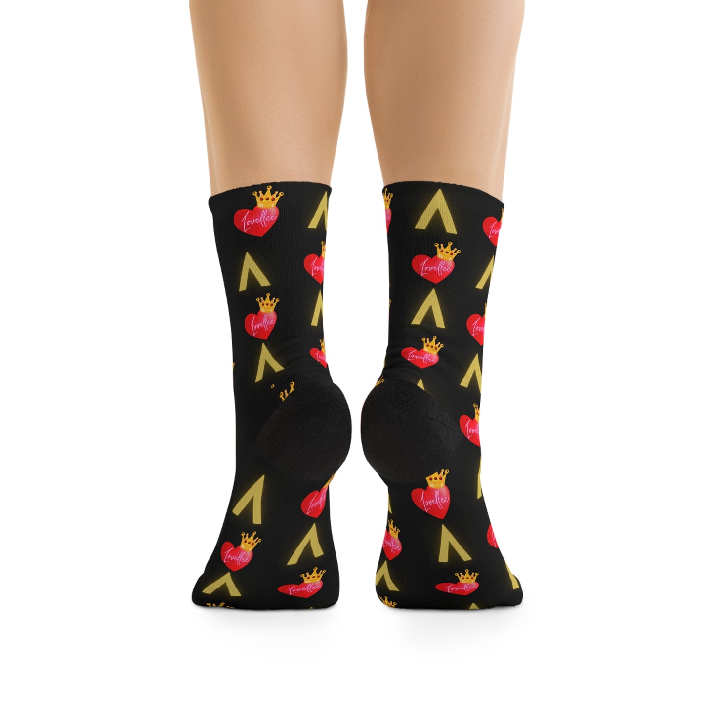 Alpha Lovellee Royal Love Poly Socks