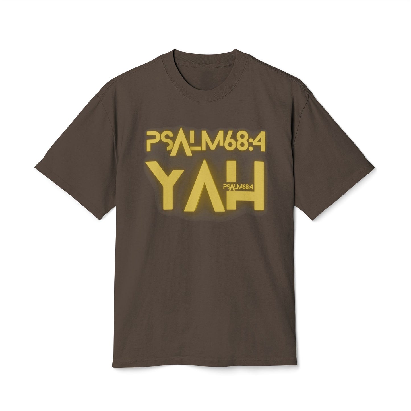 Alpha Yah 'Psalm 68:4' Heavy Faded Tee