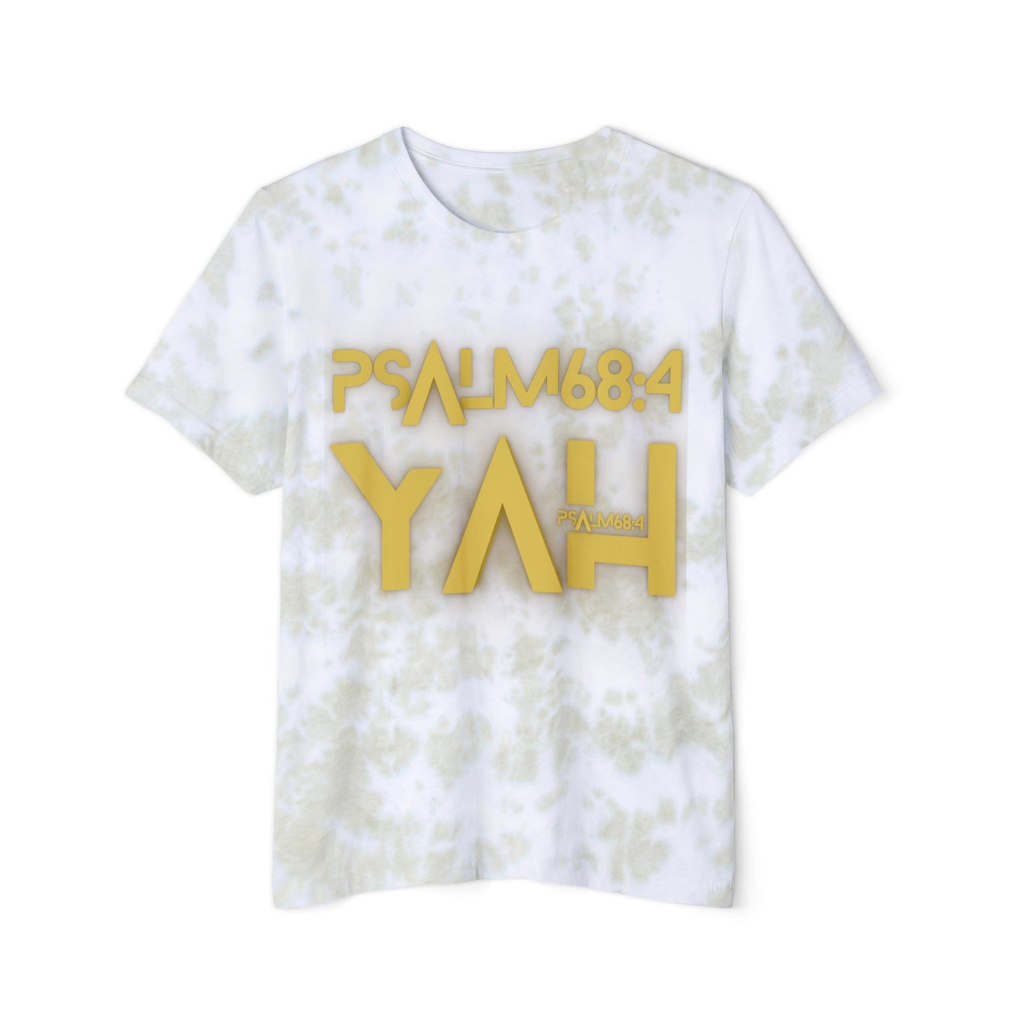 Alpha Yah 'Psalm 68:4' Fashion Tie-Dyed T-Shirt