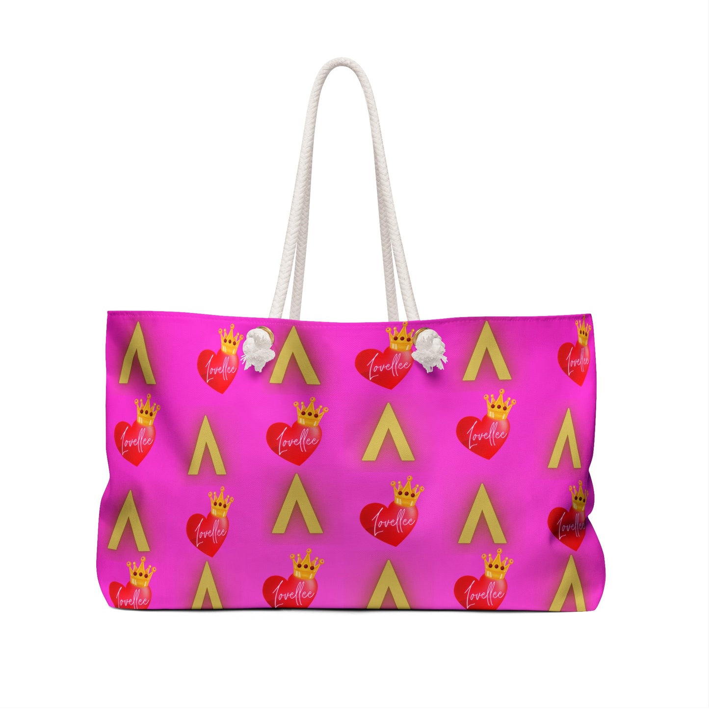 Alpha Lovellee 'Pretty In Pink' Weekender Bag