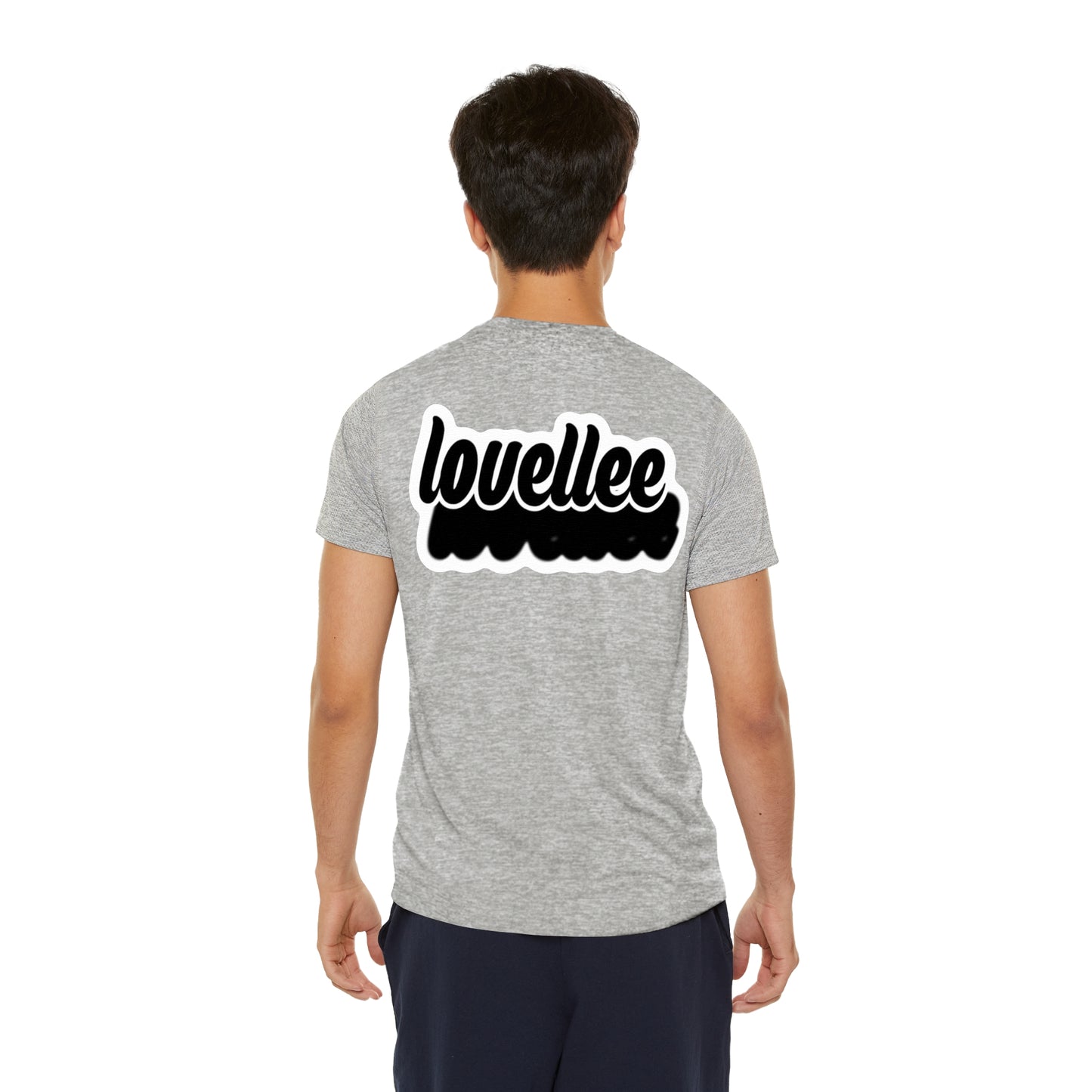 Lovellee Alpha Zidé Men's Sports T-shirt