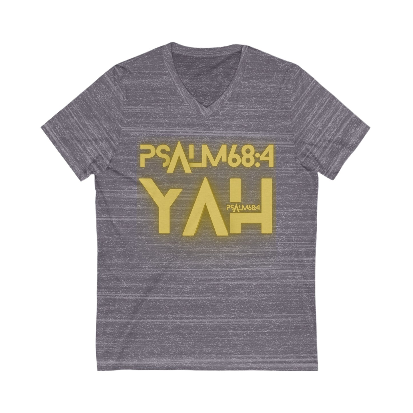 Alpha Yah 'Psalm 68:4' Jersey V-Neck Tee