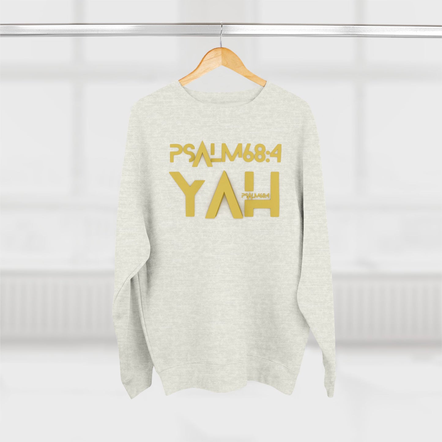 Alpha Yah Psalm 68 Crewneck Sweatshirt