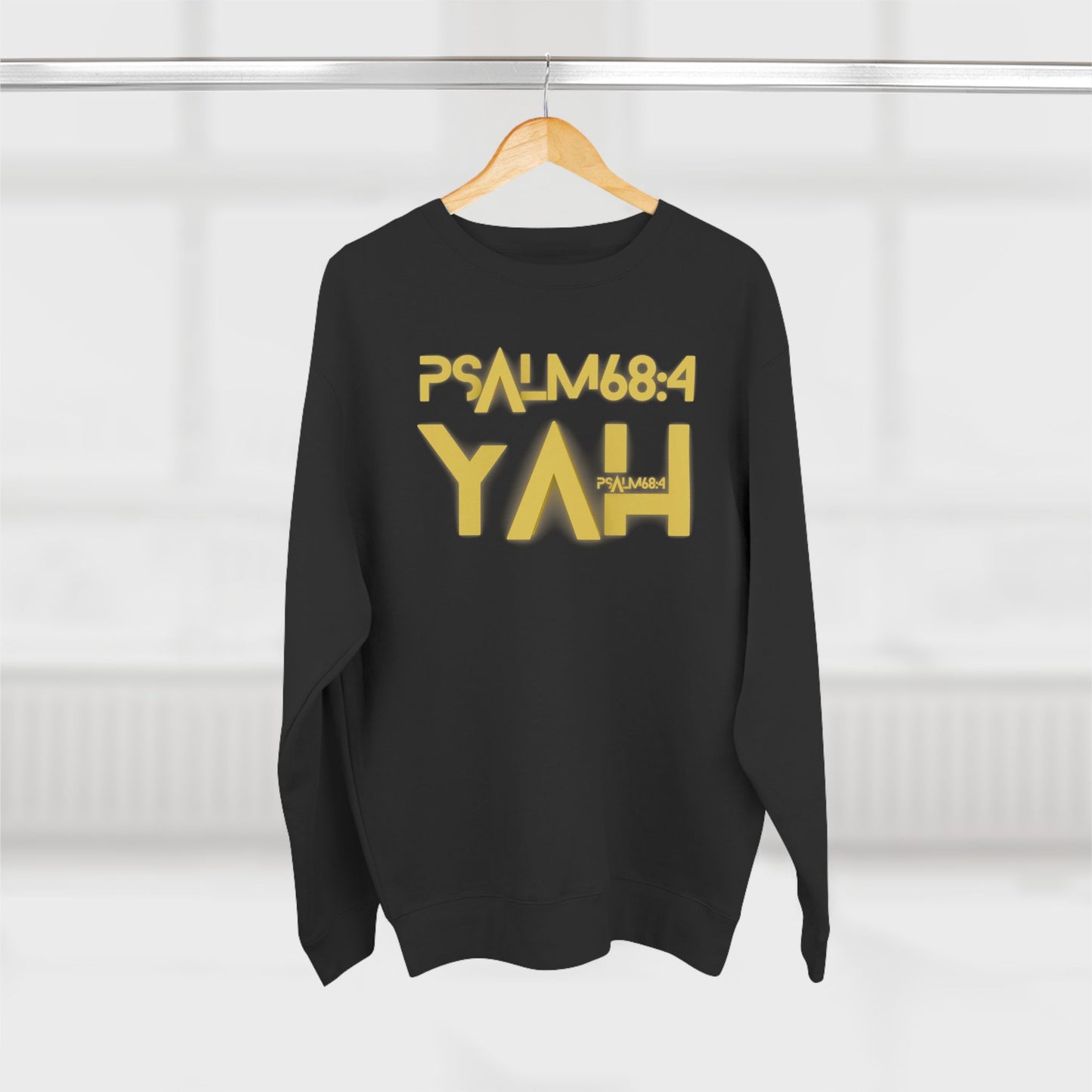 Alpha Yah Psalm 68 Crewneck Sweatshirt