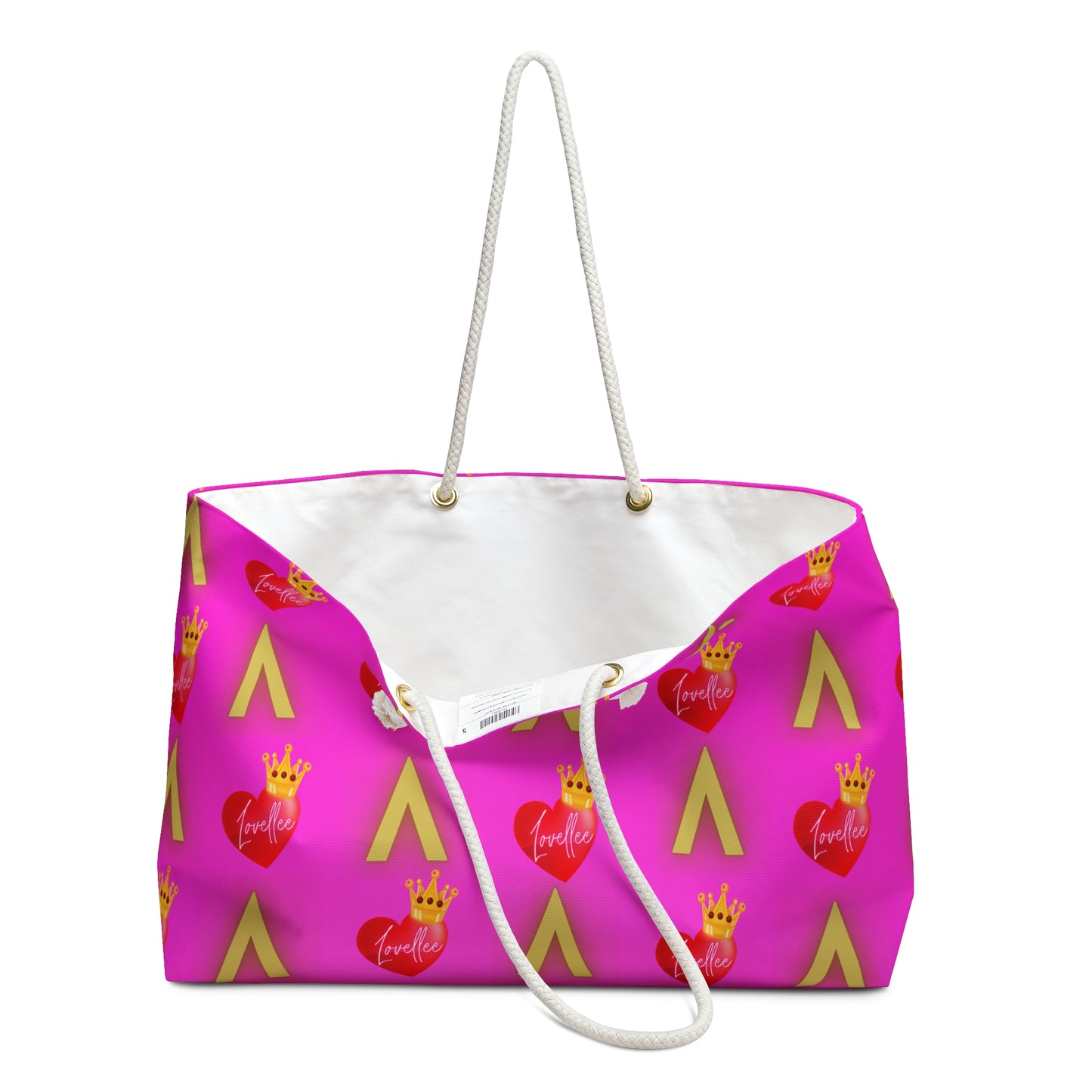 Alpha Lovellee 'Pretty In Pink' Weekender Bag