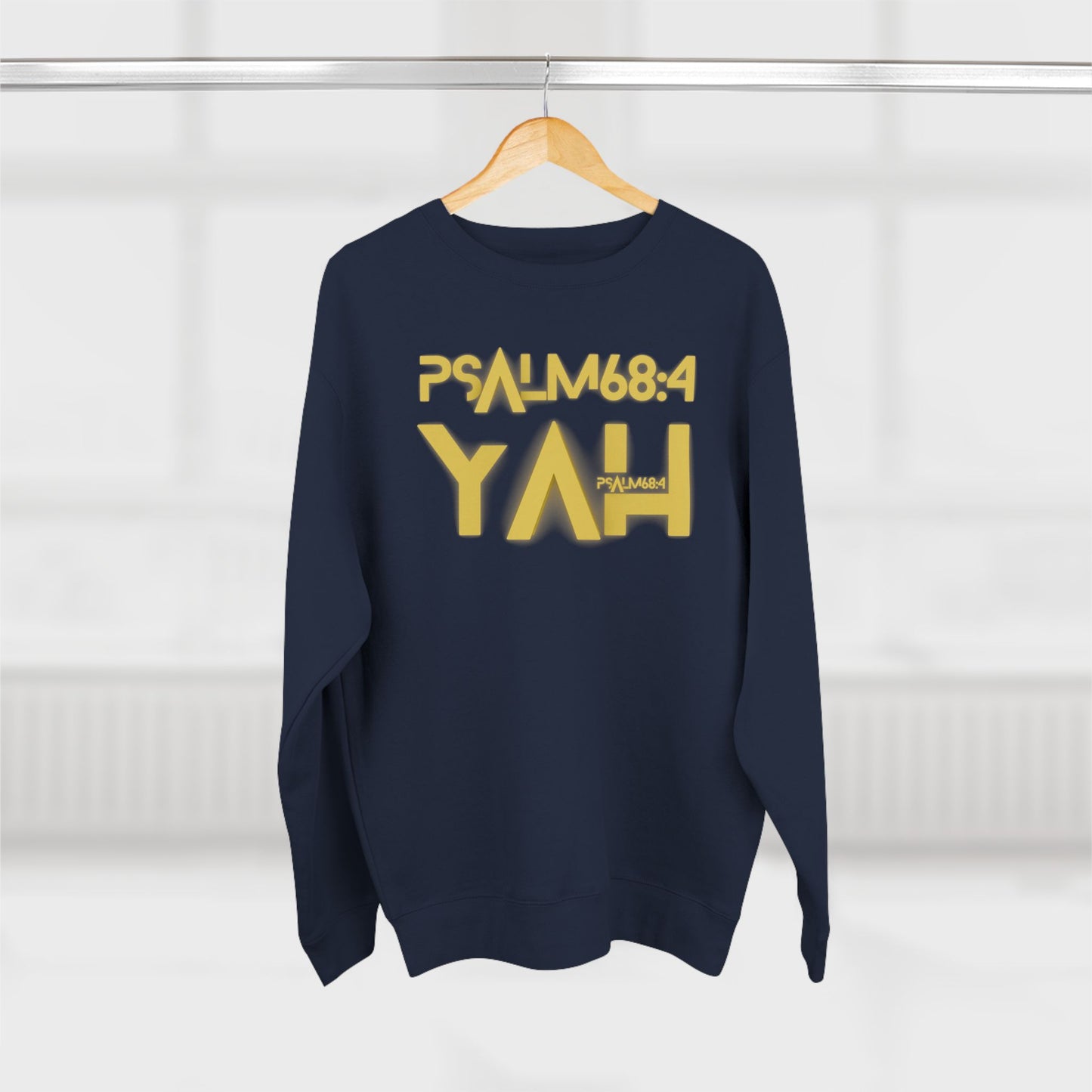 Alpha Yah Psalm 68 Crewneck Sweatshirt