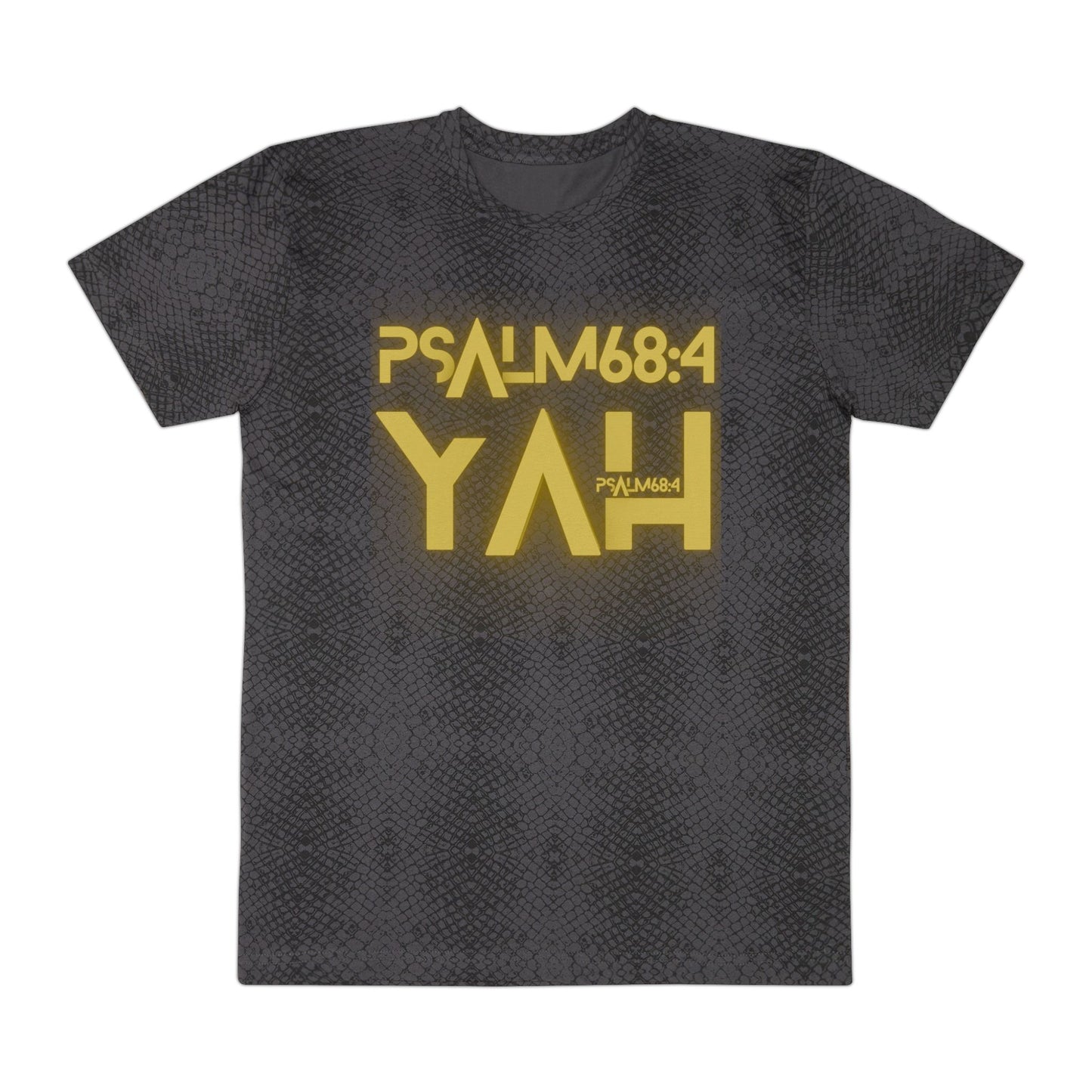 Alpha Yah 'Psalm 68:4' Fatigue Jersey Tee